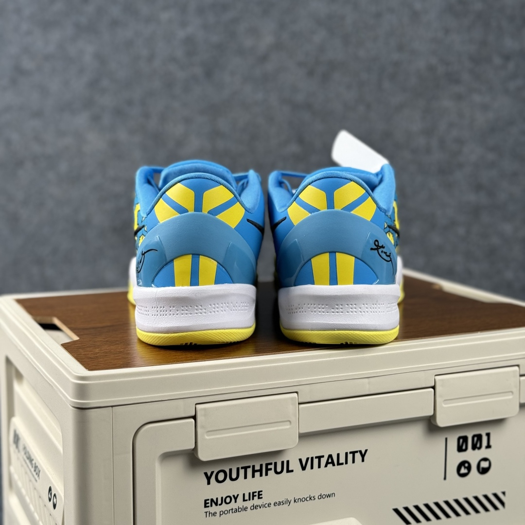 Nike Kobe 8 Protro 「电光浪潮」当黑曼巴的锐利撞上电光般的蓝黄撞色 HF2793-022-Top High Quatity Cheap Sneakers Fashion Clothing Clothes Bags handbags Shoes of all Brand wholesale With The best Quality And Beautiful Price from China Factory Chinese suppliers wholesaler seller Nike Kobe 8 Protro 「电光浪潮」当黑曼巴的锐利撞上电光般的蓝黄撞色 HF2793-022