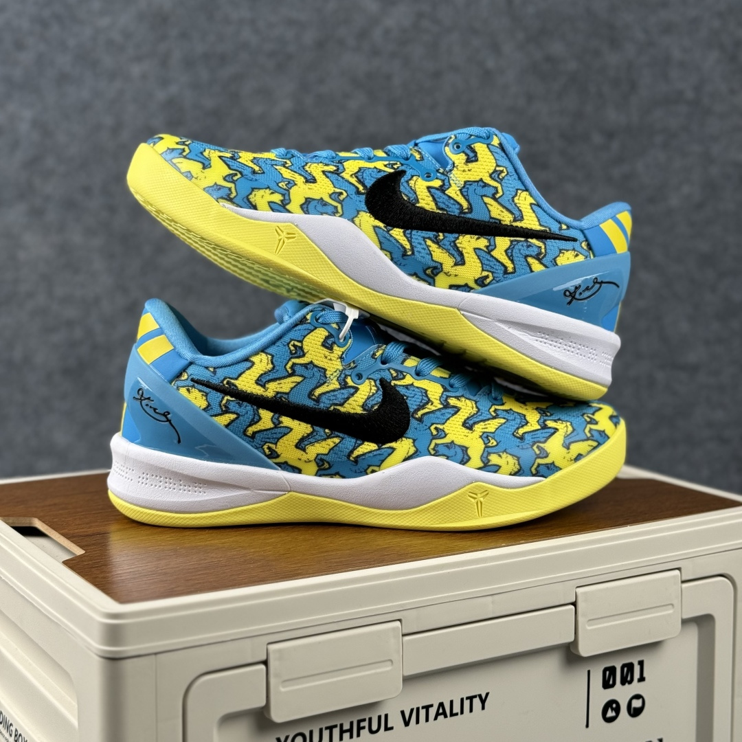 Nike Kobe 8 Protro 「电光浪潮」当黑曼巴的锐利撞上电光般的蓝黄撞色 HF2793-022-Top High Quatity Cheap Sneakers Fashion Clothing Clothes Bags handbags Shoes of all Brand wholesale With The best Quality And Beautiful Price from China Factory Chinese suppliers wholesaler seller Nike Kobe 8 Protro 「电光浪潮」当黑曼巴的锐利撞上电光般的蓝黄撞色 HF2793-022