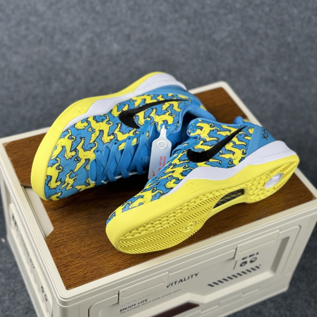 Nike Kobe 8 Protro 「电光浪潮」当黑曼巴的锐利撞上电光般的蓝黄撞色 HF2793-022-Top High Quatity Cheap Sneakers Fashion Clothing Clothes Bags handbags Shoes of all Brand wholesale With The best Quality And Beautiful Price from China Factory Chinese suppliers wholesaler seller Nike Kobe 8 Protro 「电光浪潮」当黑曼巴的锐利撞上电光般的蓝黄撞色 HF2793-022