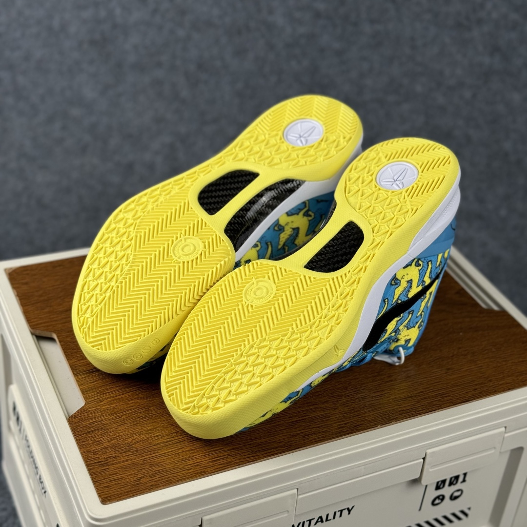 Nike Kobe 8 Protro 「电光浪潮」当黑曼巴的锐利撞上电光般的蓝黄撞色 HF2793-022-Top High Quatity Cheap Sneakers Fashion Clothing Clothes Bags handbags Shoes of all Brand wholesale With The best Quality And Beautiful Price from China Factory Chinese suppliers wholesaler seller Nike Kobe 8 Protro 「电光浪潮」当黑曼巴的锐利撞上电光般的蓝黄撞色 HF2793-022