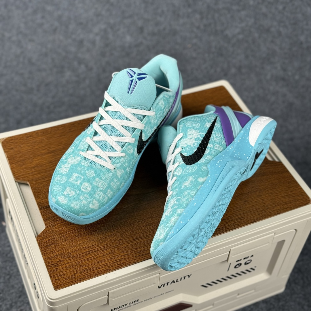 冰蓝紫调 Kobe 6 Protro 把夏日海风穿在脚上 CW2190-043-Chinese wholesaler seller Clothes Bags handbags wholesale Shoes High Quatity wholesaler seller Cheap Sneakers from China Factory Chinese suppliers china wholesale clothing wholesaler seller 冰蓝紫调 Kobe 6 Protro 把夏日海风穿在脚上 CW2190-043