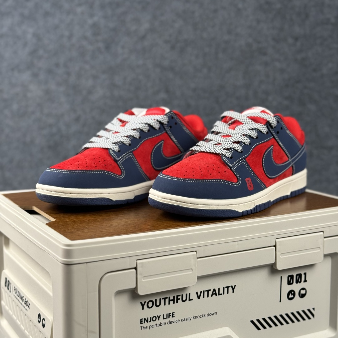 Nike SB Dunk Low 马年联名 藏蓝酒红 高端定制 低帮休闲滑板鞋 FF9989-021-Top High Quatity Cheap Sneakers Fashion Clothing Clothes Bags handbags Shoes of all Brand wholesale With The best Quality And Beautiful Price from China Factory Chinese suppliers wholesaler seller Nike SB Dunk Low 马年联名 藏蓝酒红 高端定制 低帮休闲滑板鞋 FF9989-021