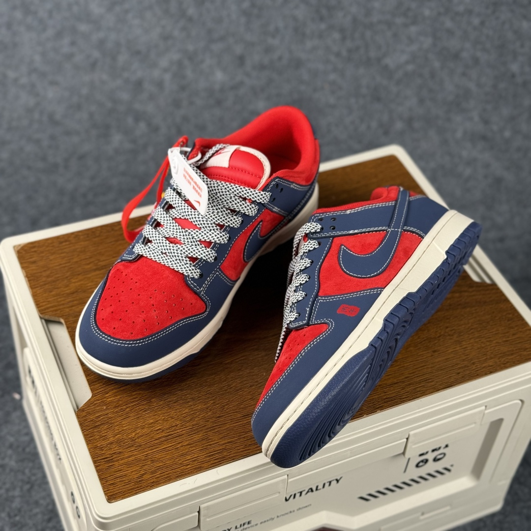 Nike SB Dunk Low 马年联名 藏蓝酒红 高端定制 低帮休闲滑板鞋 FF9989-021-Top High Quatity Cheap Sneakers Fashion Clothing Clothes Bags handbags Shoes of all Brand wholesale With The best Quality And Beautiful Price from China Factory Chinese suppliers wholesaler seller Nike SB Dunk Low 马年联名 藏蓝酒红 高端定制 低帮休闲滑板鞋 FF9989-021