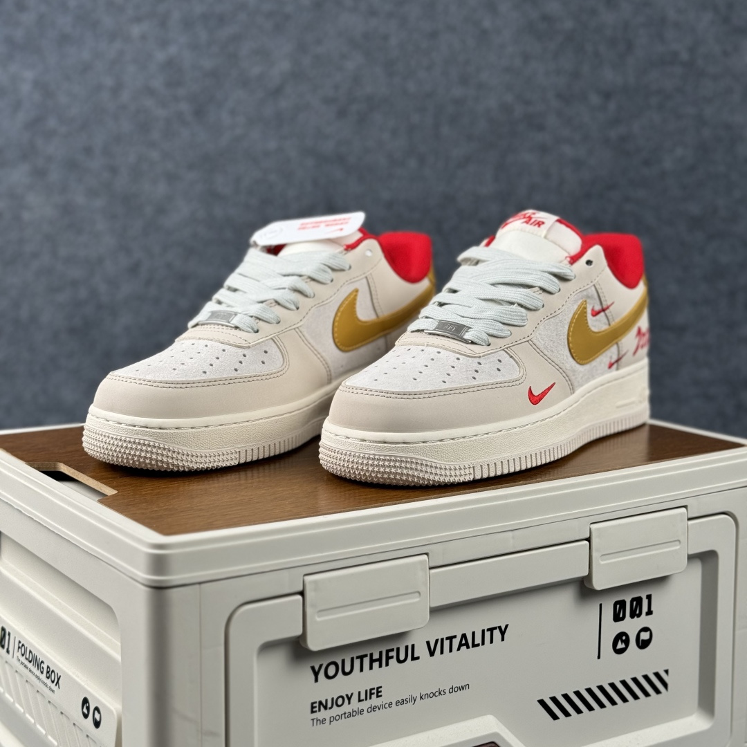 260 Nike Air Force 1'07 Low 马年限定 空军一号低帮休闲板鞋 XT6998-171-Chinese UA Cheap High Quatity Brand Clothes Bags handbags Sneakers wholesale wholesaler seller from China Factory suppliers Fashion Clothing Shoes best Quality Beautiful Price 260 Nike Air Force 1'07 Low 马年限定 空军一号低帮休闲板鞋 XT6998-171