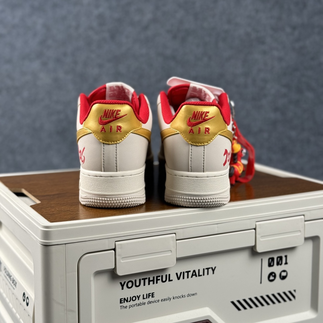 260 Nike Air Force 1'07 Low 马年限定 空军一号低帮休闲板鞋 XT6998-171-Chinese UA Cheap High Quatity Brand Clothes Bags handbags Sneakers wholesale wholesaler seller from China Factory suppliers Fashion Clothing Shoes best Quality Beautiful Price 260 Nike Air Force 1'07 Low 马年限定 空军一号低帮休闲板鞋 XT6998-171