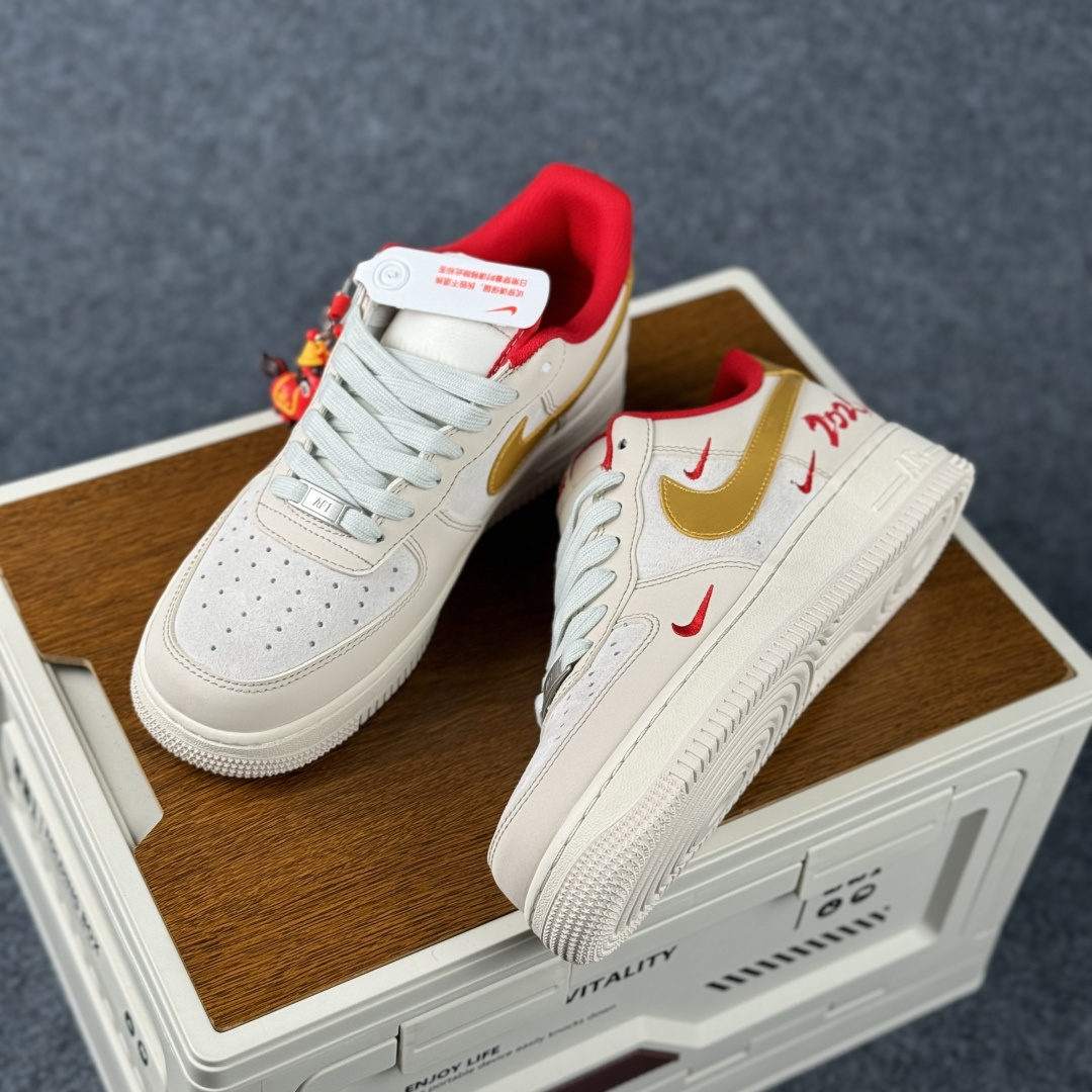 260 Nike Air Force 1'07 Low 马年限定 空军一号低帮休闲板鞋 XT6998-171-Chinese UA Cheap High Quatity Brand Clothes Bags handbags Sneakers wholesale wholesaler seller from China Factory suppliers Fashion Clothing Shoes best Quality Beautiful Price 260 Nike Air Force 1'07 Low 马年限定 空军一号低帮休闲板鞋 XT6998-171