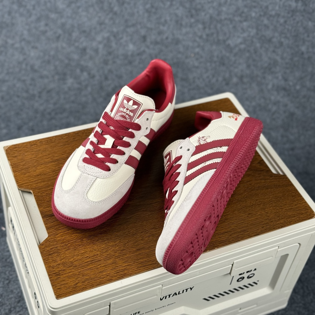 Adidas Handball Spezial Sanba 马年限定 LX0909 阿迪达斯经典款 桑巴德训 复古休闲板鞋-Chinese wholesaler seller Clothes Bags handbags wholesale Shoes High Quatity wholesaler seller Cheap Sneakers from China Factory Chinese suppliers china wholesale clothing wholesaler seller Adidas Handball Spezial Sanba 马年限定 LX0909 阿迪达斯经典款 桑巴德训 复古休闲板鞋