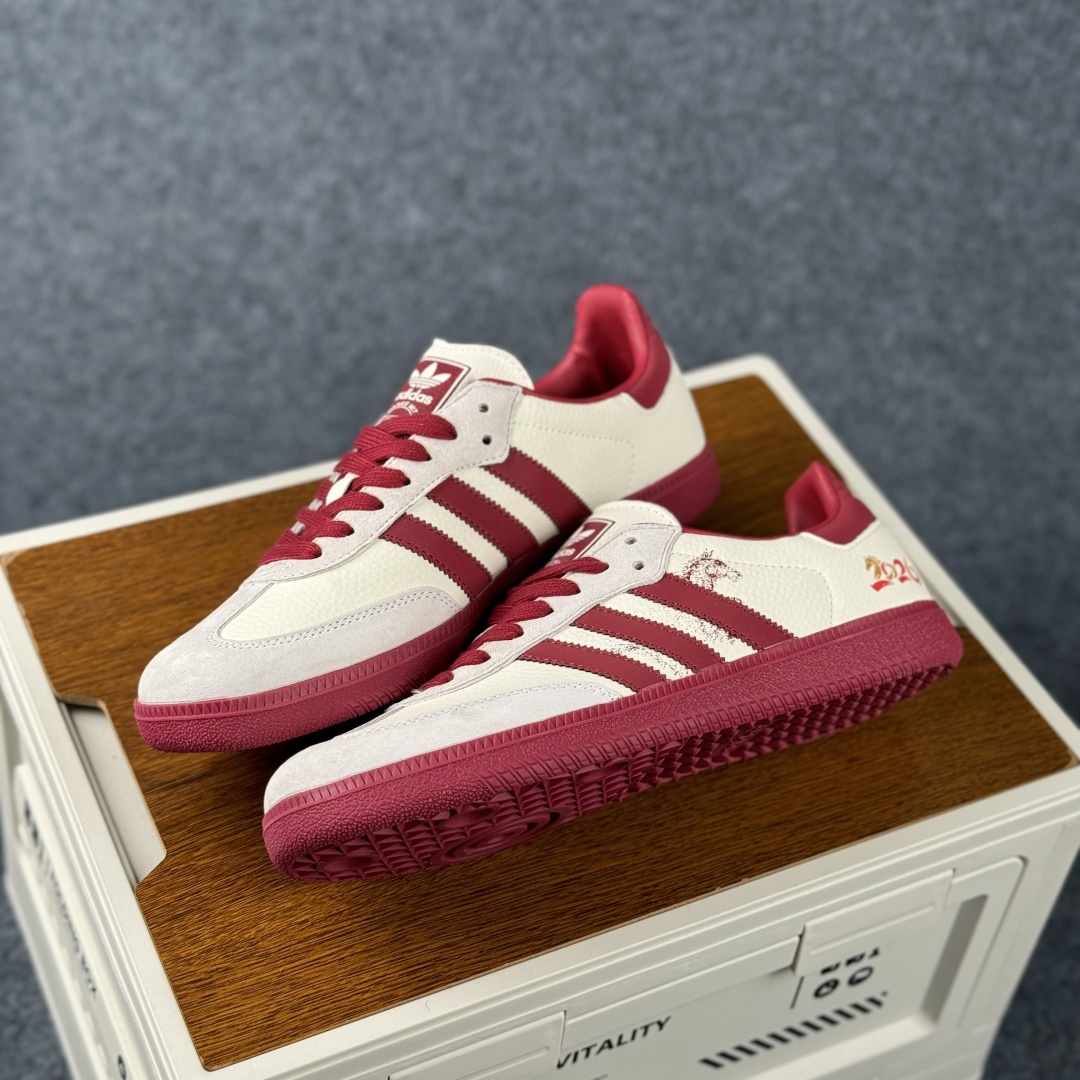 Adidas Handball Spezial Sanba 马年限定 LX0909 阿迪达斯经典款 桑巴德训 复古休闲板鞋-Chinese wholesaler seller Clothes Bags handbags wholesale Shoes High Quatity wholesaler seller Cheap Sneakers from China Factory Chinese suppliers china wholesale clothing wholesaler seller Adidas Handball Spezial Sanba 马年限定 LX0909 阿迪达斯经典款 桑巴德训 复古休闲板鞋