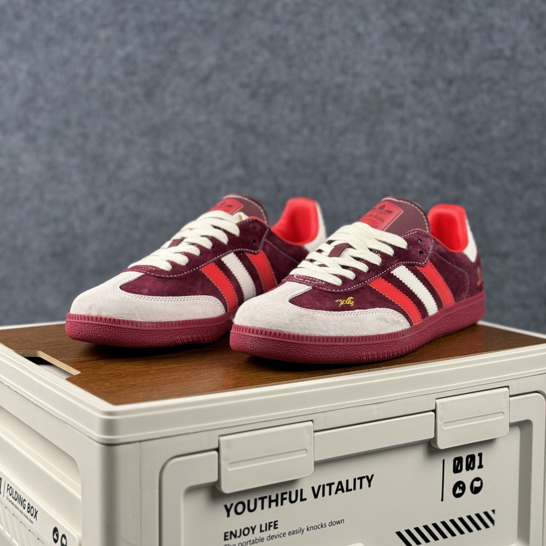 Adidas Handball Spezial Sanba 马年限定 LX0911 阿迪达斯经典款 桑巴德训 复古休闲板鞋