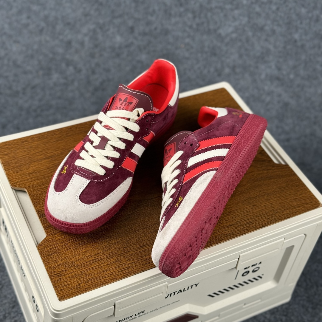 Adidas Handball Spezial Sanba 马年限定 LX0911 阿迪达斯经典款 桑巴德训 复古休闲板鞋