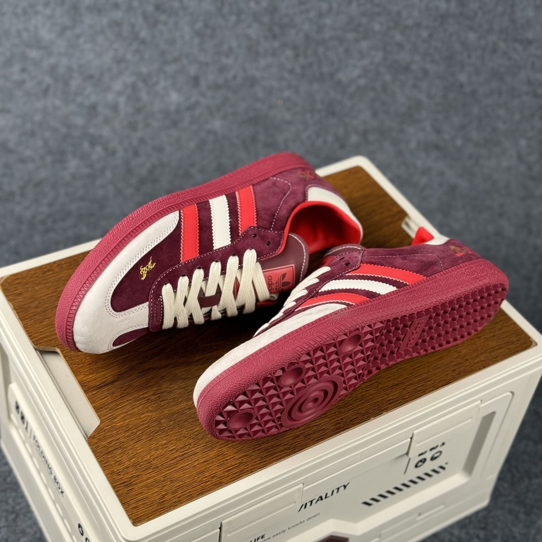 Adidas Handball Spezial Sanba 马年限定 LX0911 阿迪达斯经典款 桑巴德训 复古休闲板鞋