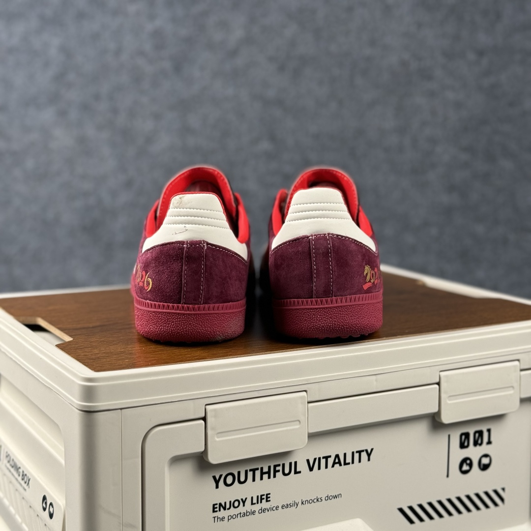 Adidas Handball Spezial Sanba 马年限定 LX0911 阿迪达斯经典款 桑巴德训 复古休闲板鞋