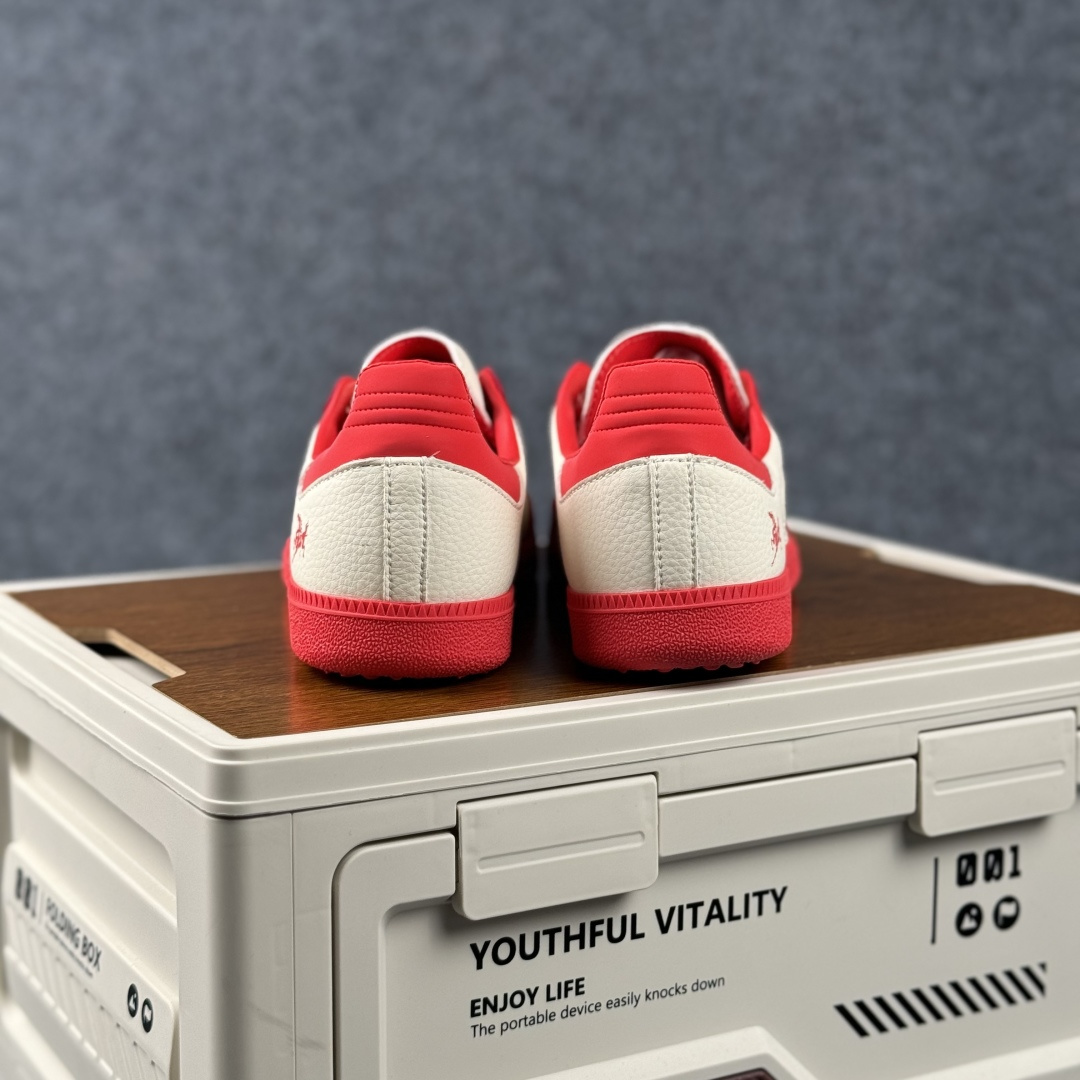 Adidas Handball Spezial Sanba 马年限定 LX0912 阿迪达斯经典款 桑巴德训 复古休闲板鞋-Top High Quatity Cheap Sneakers Fashion Clothing Clothes Bags handbags Shoes of all Brand wholesale With The best Quality And Beautiful Price from China Factory Chinese suppliers wholesaler seller Adidas Handball Spezial Sanba 马年限定 LX0912 阿迪达斯经典款 桑巴德训 复古休闲板鞋
