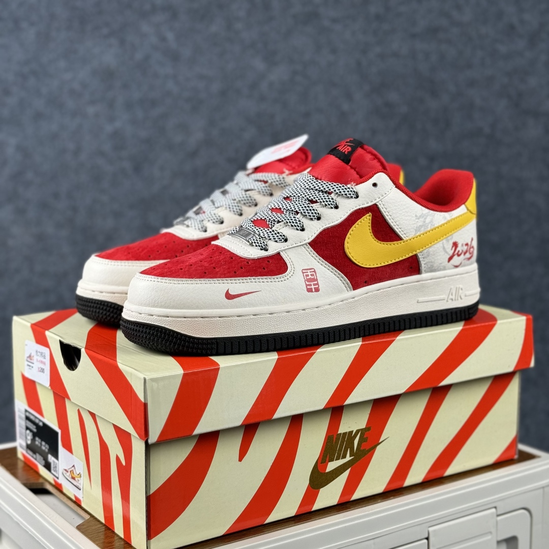 Nike Air Force 1'07 Low 马年限定 空军一号低帮休闲板鞋 CX5050-Y85-Top High Quatity Cheap Sneakers Fashion Clothing Clothes Bags handbags Shoes of all Brand wholesale With The best Quality And Beautiful Price from China Factory Chinese suppliers wholesaler seller Nike Air Force 1'07 Low 马年限定 空军一号低帮休闲板鞋 CX5050-Y85
