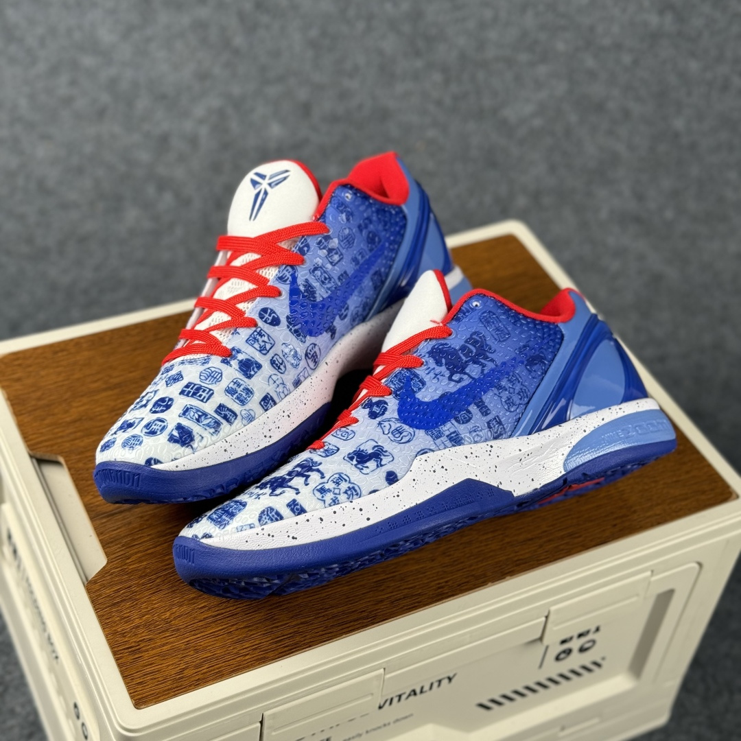 360 青花马年 Kobe 6 Protro 国风登场 冰蓝泼墨鞋身交织着青花质感的骏马图腾 CW2190-042-Chinese UA Cheap High Quatity Brand Clothes Bags handbags Sneakers wholesale wholesaler seller from China Factory suppliers Fashion Clothing Shoes best Quality Beautiful Price 360 青花马年 Kobe 6 Protro 国风登场 冰蓝泼墨鞋身交织着青花质感的骏马图腾 CW2190-042