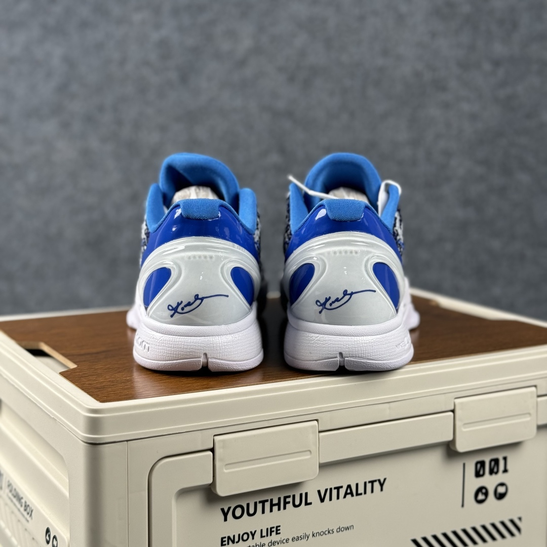 冰蓝马年 Kobe 6 Protro 踏浪而来 冰蓝与水墨白交织的马纹铺满鞋身 CW2190-044-Top High Quatity Cheap Sneakers Fashion Clothing Clothes Bags handbags Shoes of all Brand wholesale With The best Quality And Beautiful Price from China Factory Chinese suppliers wholesaler seller 冰蓝马年 Kobe 6 Protro 踏浪而来 冰蓝与水墨白交织的马纹铺满鞋身 CW2190-044
