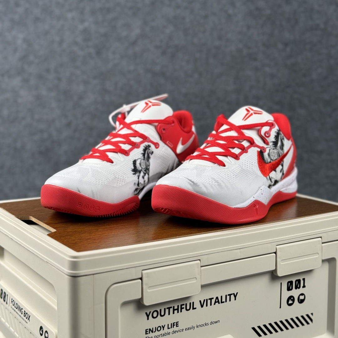 马年战靴 Kobe 8 Protro 踏风而来 白红撞色的凌厉鞋身 HF2793-024-Top High Quatity Cheap Sneakers Fashion Clothing Clothes Bags handbags Shoes of all Brand wholesale With The best Quality And Beautiful Price from China Factory Chinese suppliers wholesaler seller 马年战靴 Kobe 8 Protro 踏风而来 白红撞色的凌厉鞋身 HF2793-024