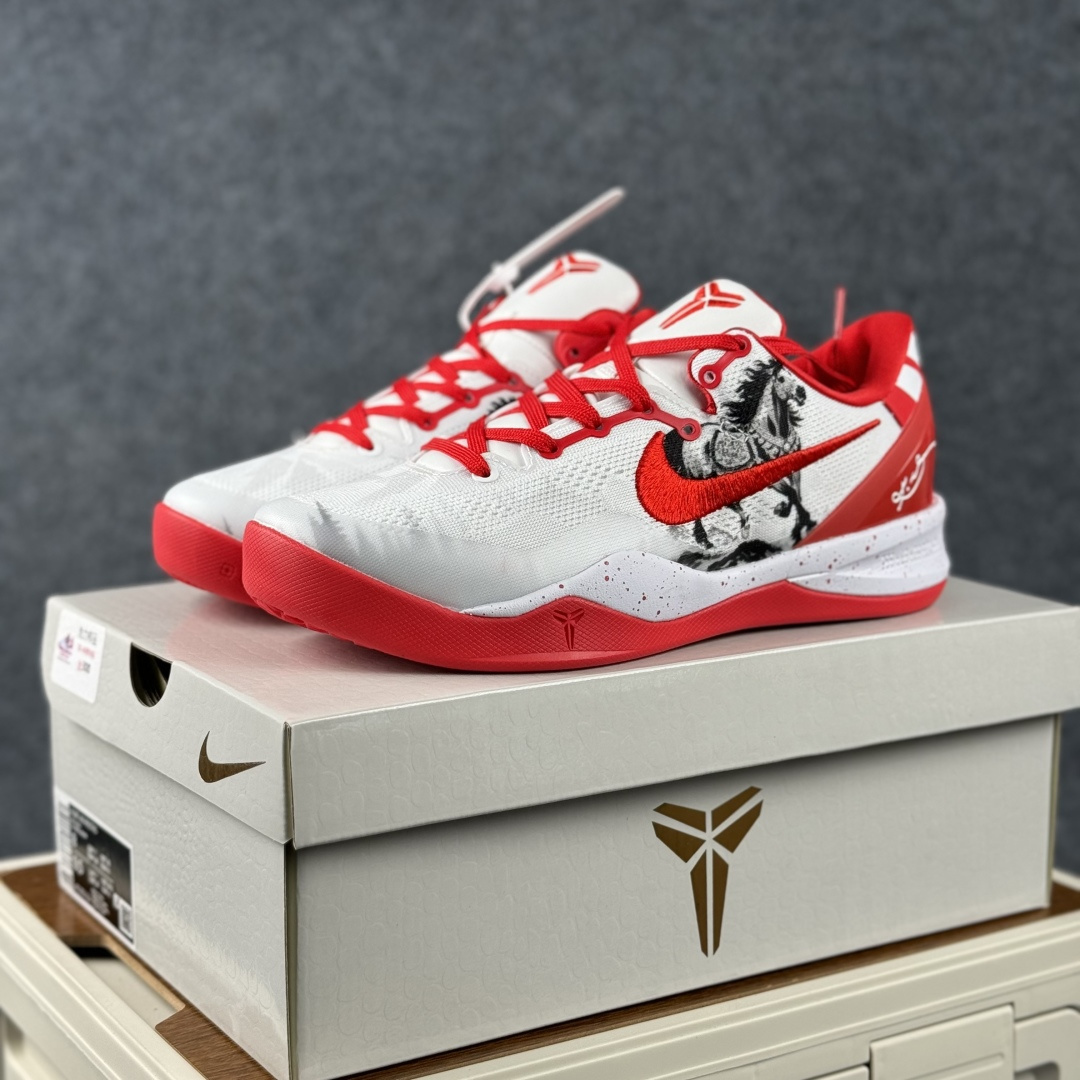 马年战靴 Kobe 8 Protro 踏风而来 白红撞色的凌厉鞋身 HF2793-024-Top High Quatity Cheap Sneakers Fashion Clothing Clothes Bags handbags Shoes of all Brand wholesale With The best Quality And Beautiful Price from China Factory Chinese suppliers wholesaler seller 马年战靴 Kobe 8 Protro 踏风而来 白红撞色的凌厉鞋身 HF2793-024
