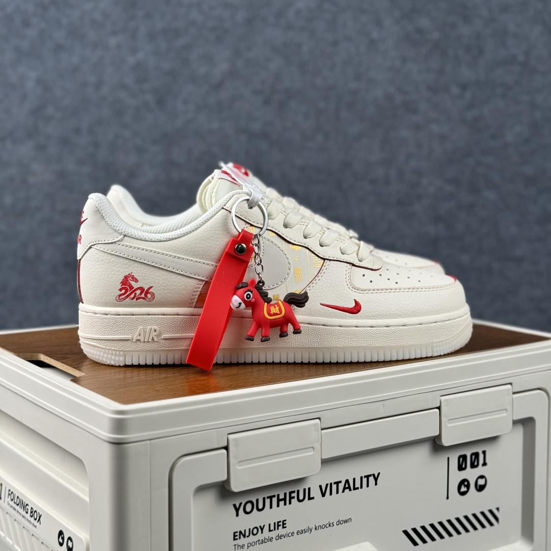 260 Nike Air Force 1'07 Low 马年限定 空军一号低帮休闲板鞋 XT6998-142-Chinese UA Cheap High Quatity Brand Clothes Bags handbags Sneakers wholesale wholesaler seller from China Factory suppliers Fashion Clothing Shoes best Quality Beautiful Price 260 Nike Air Force 1'07 Low 马年限定 空军一号低帮休闲板鞋 XT6998-142