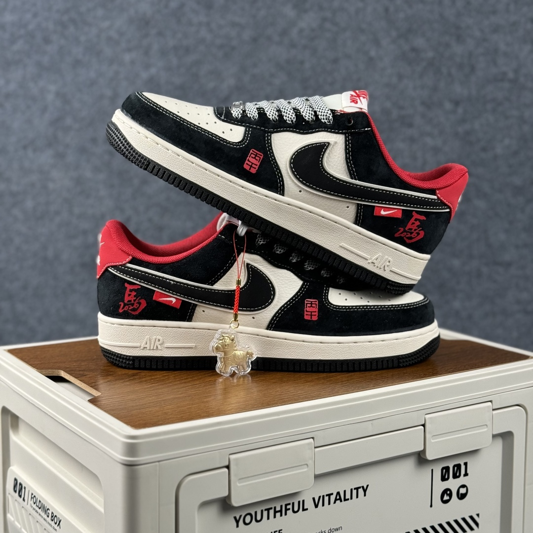 260 Nike Air Force 1'07 Low 马年限定 空军一号低帮休闲板鞋 CX5050-Y89-Chinese UA Cheap High Quatity Brand Clothes Bags handbags Sneakers wholesale wholesaler seller from China Factory suppliers Fashion Clothing Shoes best Quality Beautiful Price 260 Nike Air Force 1'07 Low 马年限定 空军一号低帮休闲板鞋 CX5050-Y89