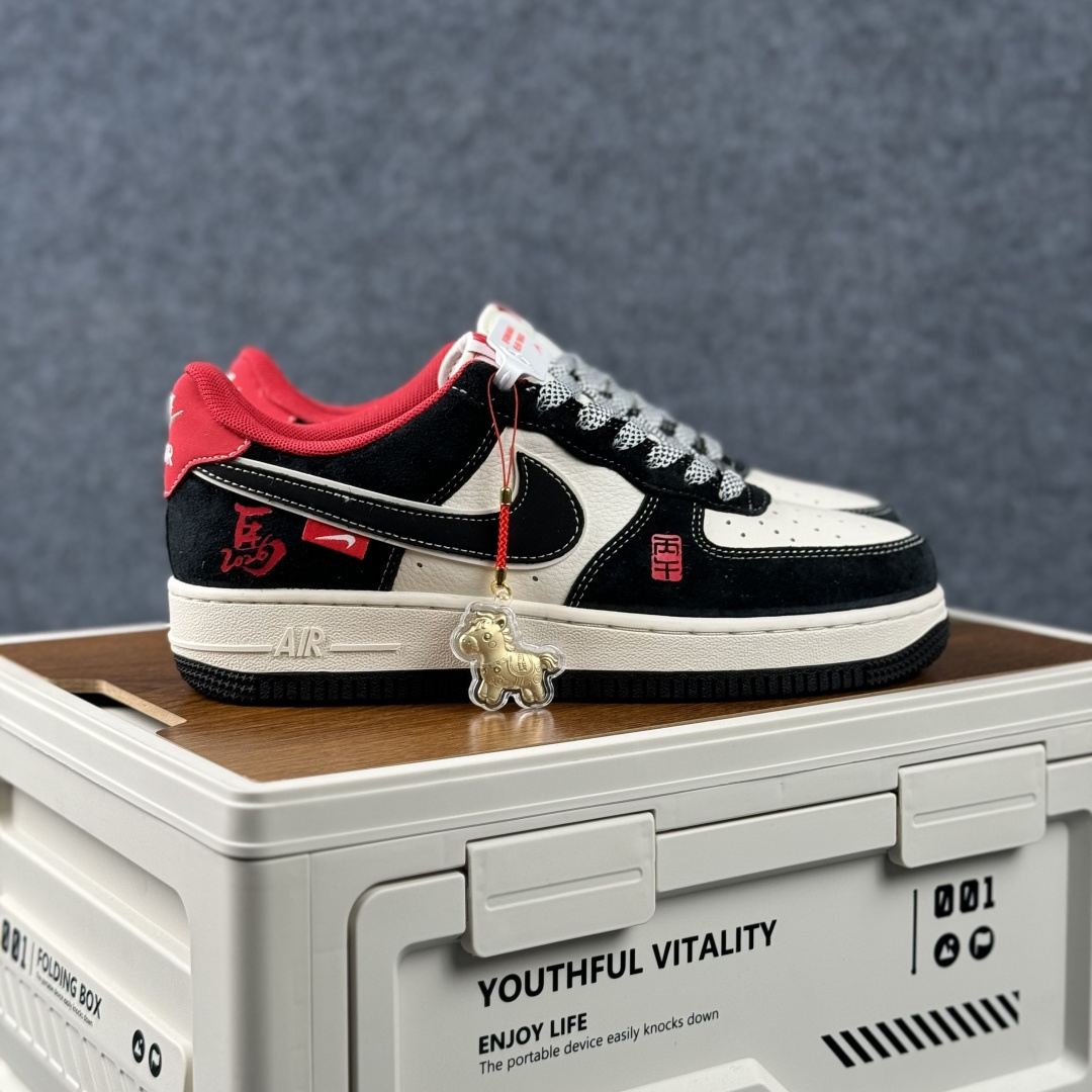 260 Nike Air Force 1'07 Low 马年限定 空军一号低帮休闲板鞋 CX5050-Y89-Chinese UA Cheap High Quatity Brand Clothes Bags handbags Sneakers wholesale wholesaler seller from China Factory suppliers Fashion Clothing Shoes best Quality Beautiful Price 260 Nike Air Force 1'07 Low 马年限定 空军一号低帮休闲板鞋 CX5050-Y89