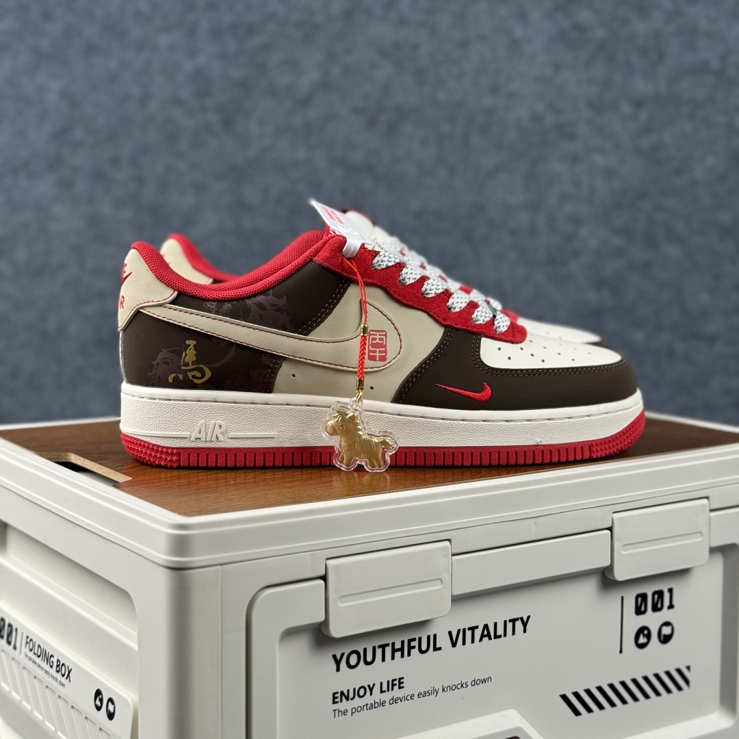 260 Nike Air Force 1'07 Low 马年限定 空军一号低帮休闲板鞋 CX5050-Y83-Chinese UA Cheap High Quatity Brand Clothes Bags handbags Sneakers wholesale wholesaler seller from China Factory suppliers Fashion Clothing Shoes best Quality Beautiful Price 260 Nike Air Force 1'07 Low 马年限定 空军一号低帮休闲板鞋 CX5050-Y83