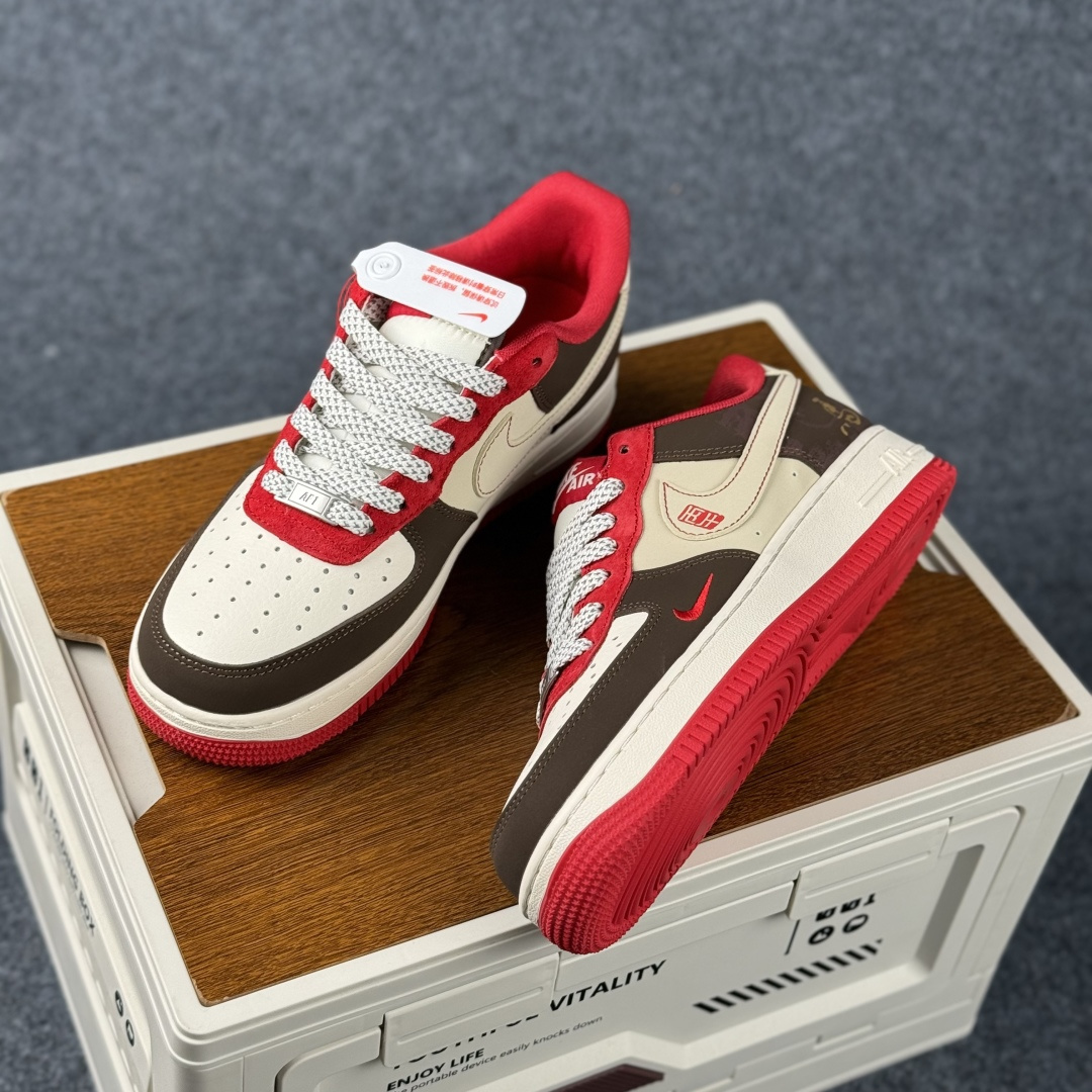 260 Nike Air Force 1'07 Low 马年限定 空军一号低帮休闲板鞋 CX5050-Y83-Chinese UA Cheap High Quatity Brand Clothes Bags handbags Sneakers wholesale wholesaler seller from China Factory suppliers Fashion Clothing Shoes best Quality Beautiful Price 260 Nike Air Force 1'07 Low 马年限定 空军一号低帮休闲板鞋 CX5050-Y83