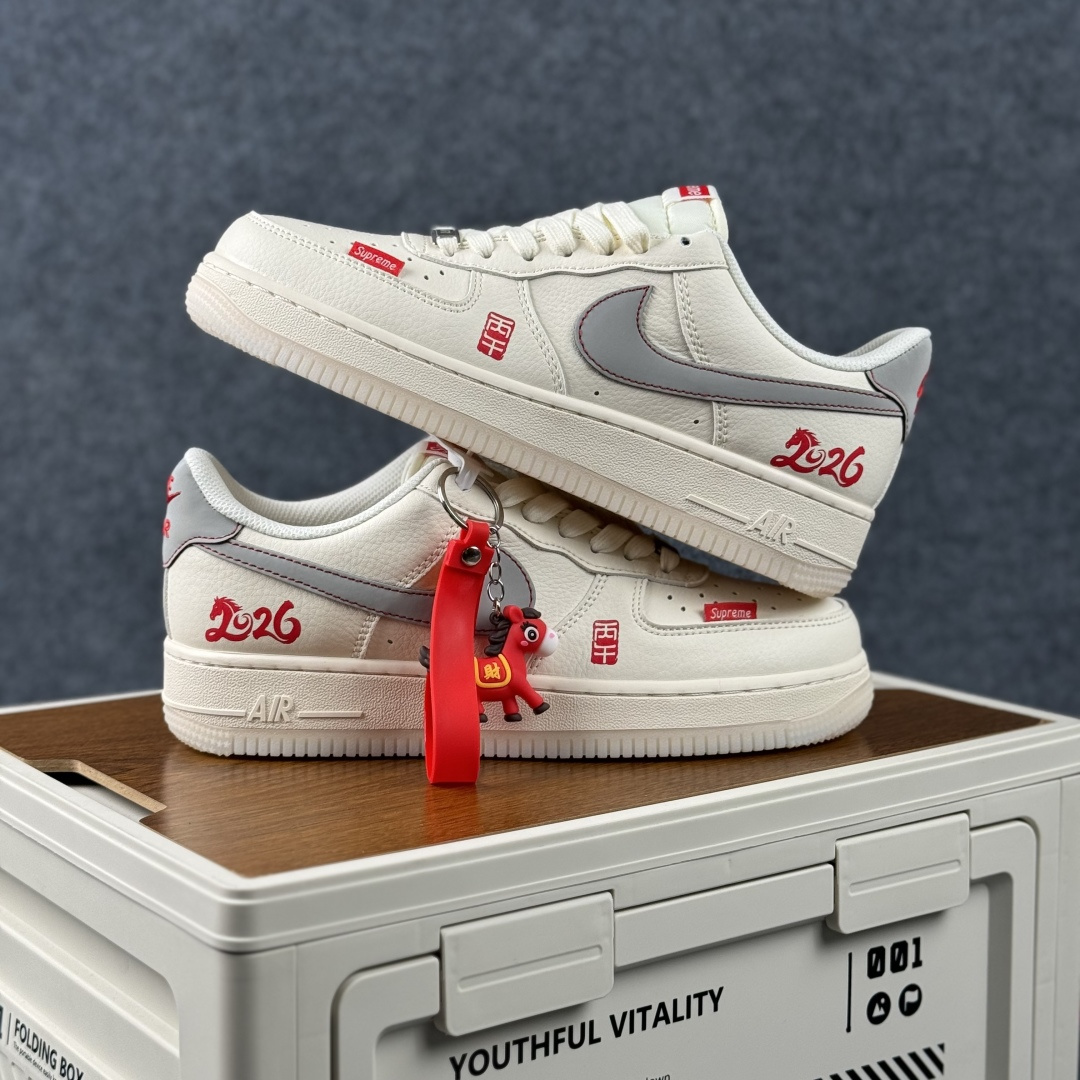 260 Nike Air Force 1'07 Low 马年限定 空军一号低帮休闲板鞋 CX5050-Y87-Chinese UA Cheap High Quatity Brand Clothes Bags handbags Sneakers wholesale wholesaler seller from China Factory suppliers Fashion Clothing Shoes best Quality Beautiful Price 260 Nike Air Force 1'07 Low 马年限定 空军一号低帮休闲板鞋 CX5050-Y87