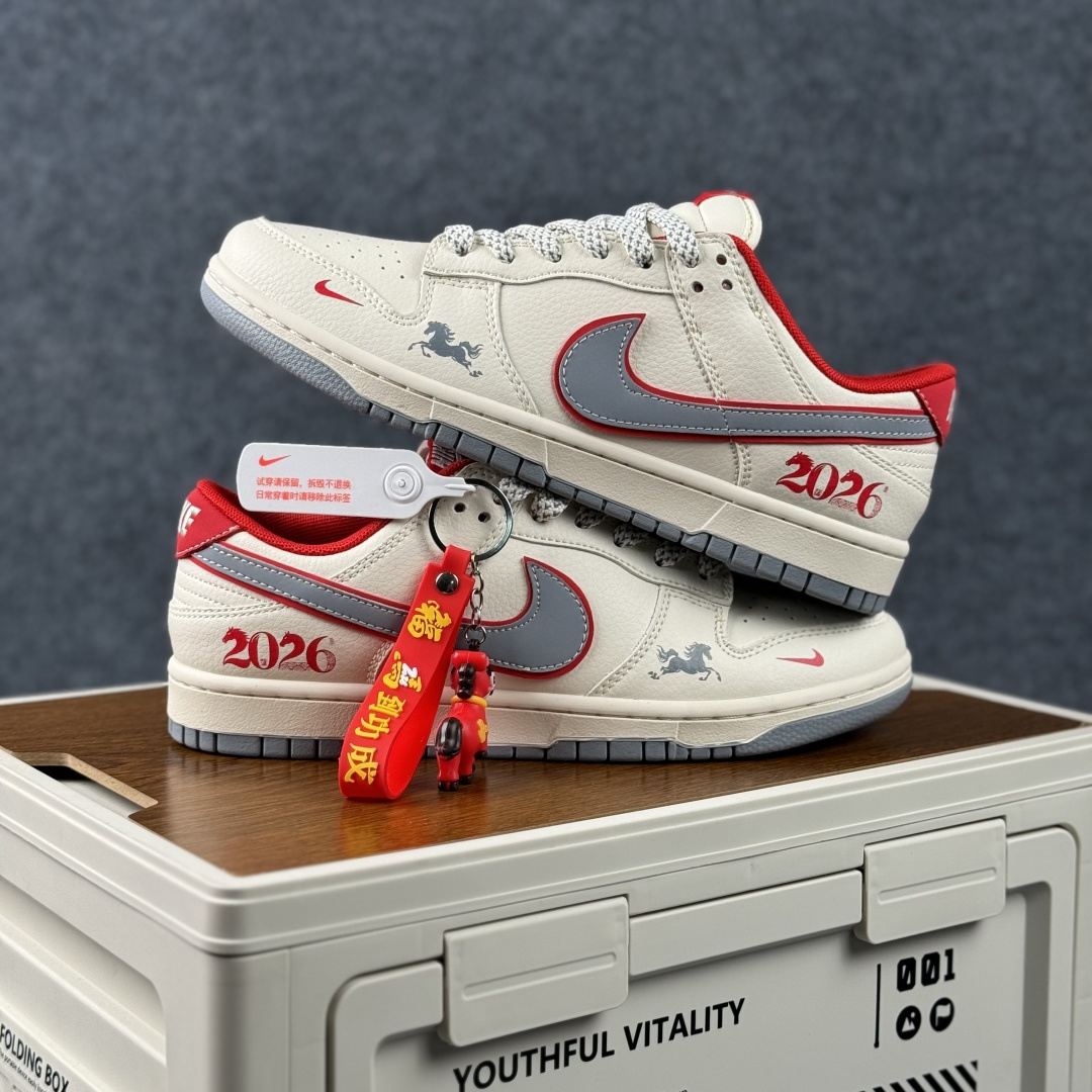 Nike Dunk Low Retro 马年限定 周年高端定制 低帮休闲板鞋 CX5050-Y76