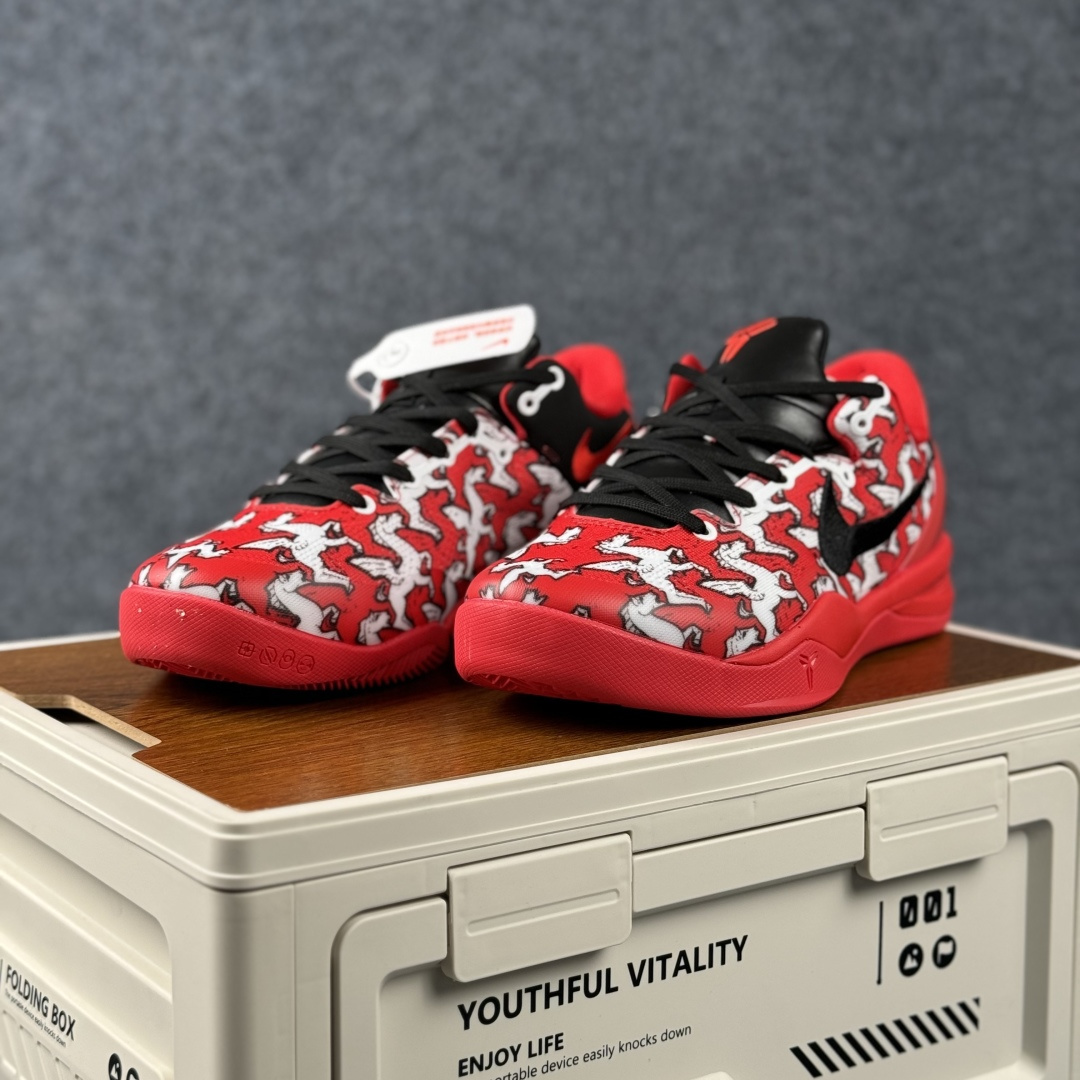 360 Kobe 8 Protro「红焰马年」限定 踏火而行 一马当先 当黑曼巴的凌厉遇上红焰奔马的热烈 HF2793-025-Chinese UA Cheap High Quatity Brand Clothes Bags handbags Sneakers wholesale wholesaler seller from China Factory suppliers Fashion Clothing Shoes best Quality Beautiful Price 360 Kobe 8 Protro「红焰马年」限定 踏火而行 一马当先 当黑曼巴的凌厉遇上红焰奔马的热烈 HF2793-025