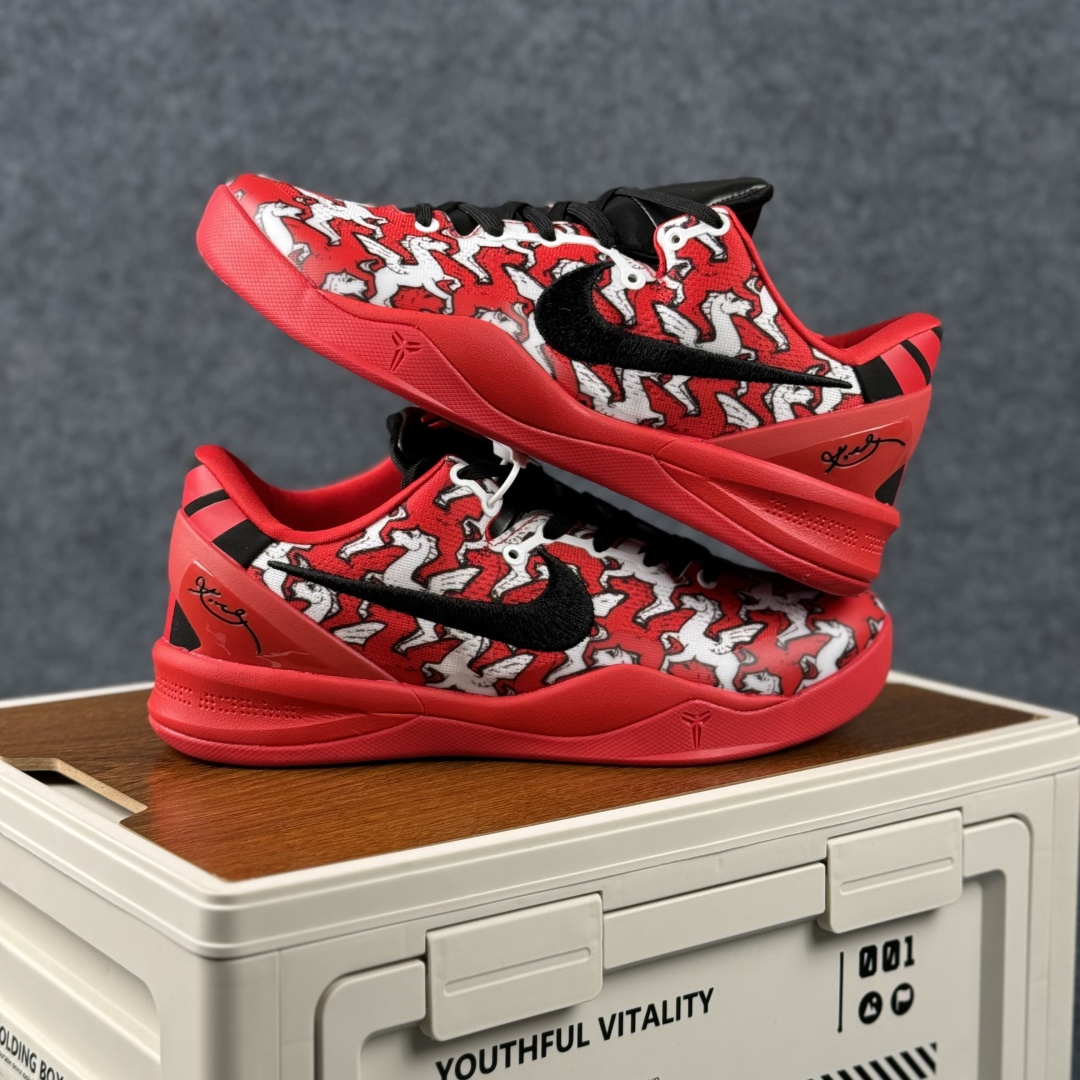 360 Kobe 8 Protro「红焰马年」限定 踏火而行 一马当先 当黑曼巴的凌厉遇上红焰奔马的热烈 HF2793-025-Chinese UA Cheap High Quatity Brand Clothes Bags handbags Sneakers wholesale wholesaler seller from China Factory suppliers Fashion Clothing Shoes best Quality Beautiful Price 360 Kobe 8 Protro「红焰马年」限定 踏火而行 一马当先 当黑曼巴的凌厉遇上红焰奔马的热烈 HF2793-025