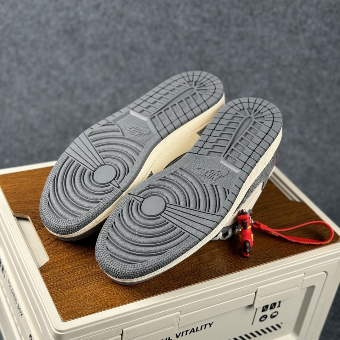 280 Air Jordan 1 Low AJ1 乔1 马年限定 高端定制 低帮倒钩复古篮球鞋 XT6998-161
