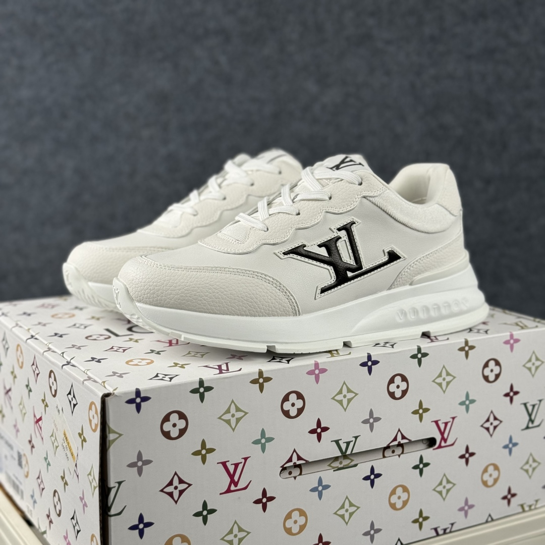 400 Louis Vuitton Classic 2025秋天系列 路易威登LV 低帮 白黑色 圆头系带低邦经典走秀休闲鞋-Chinese UA Cheap High Quatity Brand Clothes Bags handbags Sneakers wholesale wholesaler seller from China Factory suppliers Fashion Clothing Shoes best Quality Beautiful Price 400 Louis Vuitton Classic 2025秋天系列 路易威登LV 低帮 白黑色 圆头系带低邦经典走秀休闲鞋