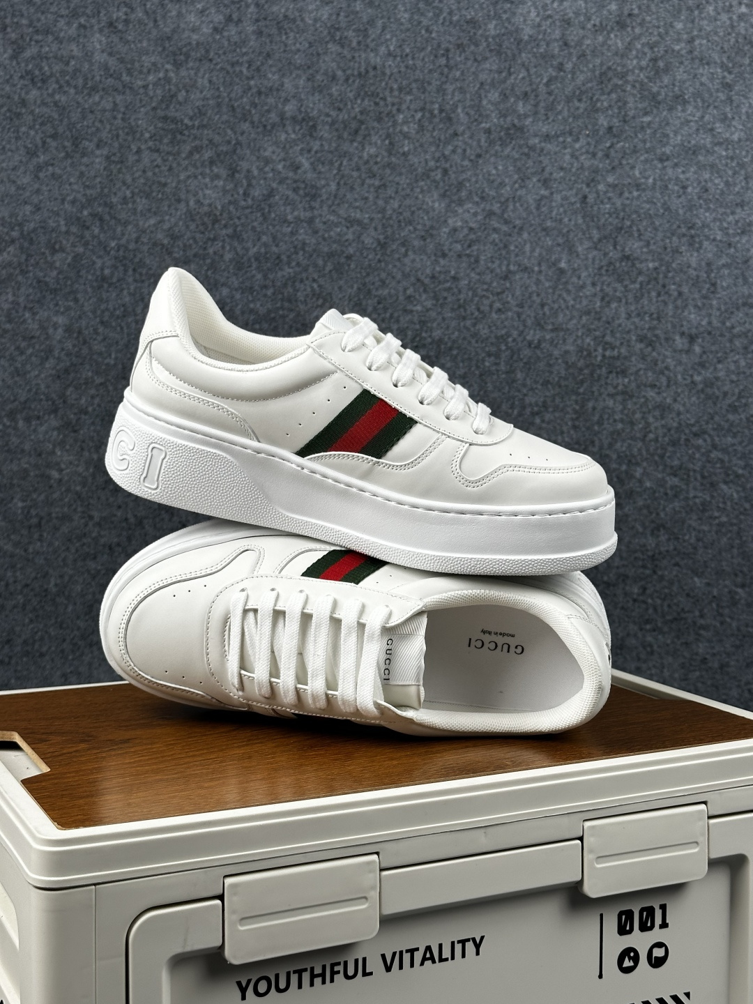 GUCCI古驰 Chunky 二代饼干鞋 35-45 情侣款 2026早春新款 848307 UPG40 9064