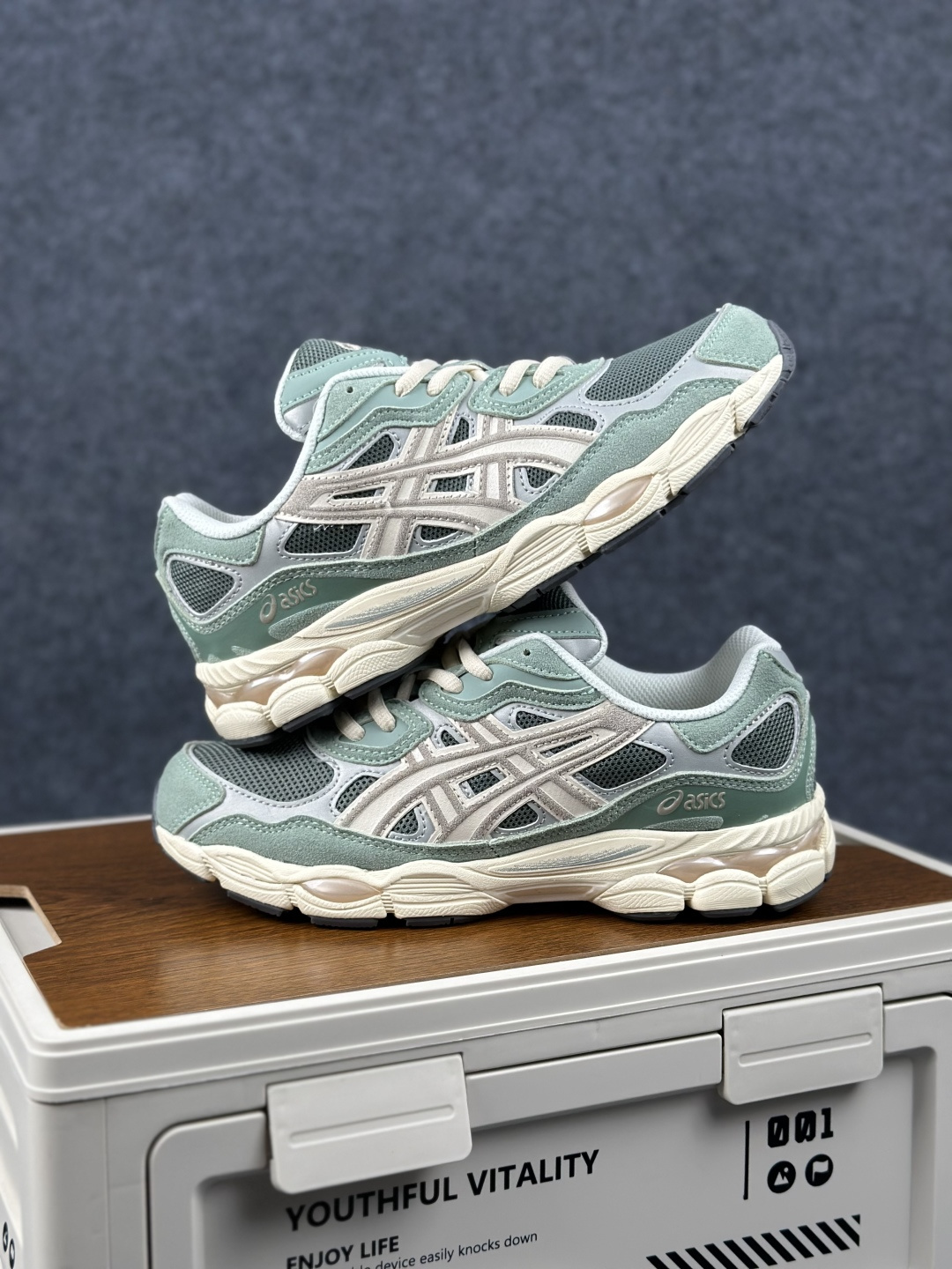 Asics GEL-N”Ivy/Smoke Grey” 亚瑟士 网布绒面革 舒适 轻量 耐磨 低帮 生活休闲鞋 1203A383-302 Asics GEL-N”Ivy/Smoke Grey” 亚瑟士 网布绒面革 舒适 轻量 耐磨 低帮 生活休闲鞋 1203A383-302