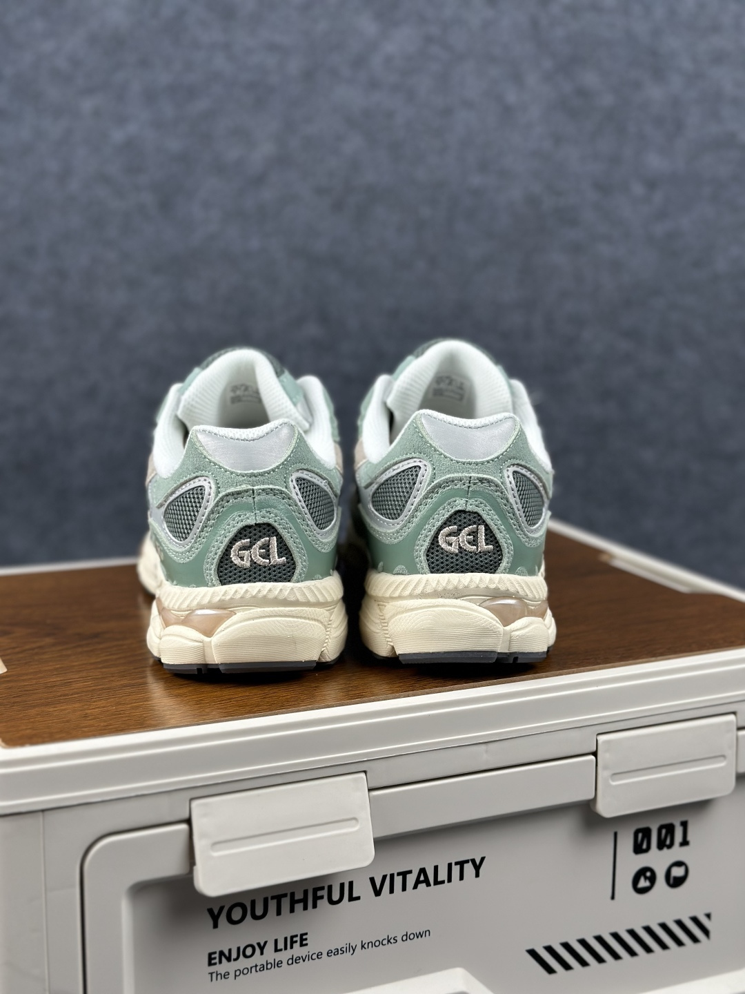 Asics GEL-N”Ivy/Smoke Grey” 亚瑟士 网布绒面革 舒适 轻量 耐磨 低帮 生活休闲鞋 1203A383-302 Asics GEL-N”Ivy/Smoke Grey” 亚瑟士 网布绒面革 舒适 轻量 耐磨 低帮 生活休闲鞋 1203A383-302