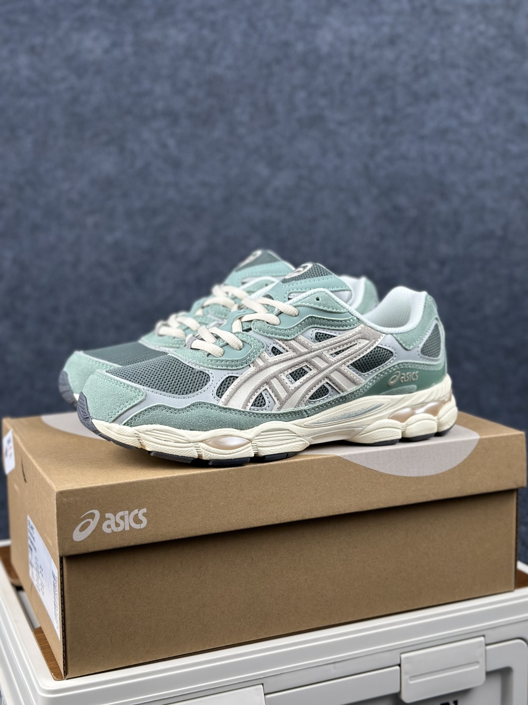 Asics GEL-N”Ivy/Smoke Grey” 亚瑟士 网布绒面革 舒适 轻量 耐磨 低帮 生活休闲鞋 1203A383-302 Asics GEL-N”Ivy/Smoke Grey” 亚瑟士 网布绒面革 舒适 轻量 耐磨 低帮 生活休闲鞋 1203A383-302
