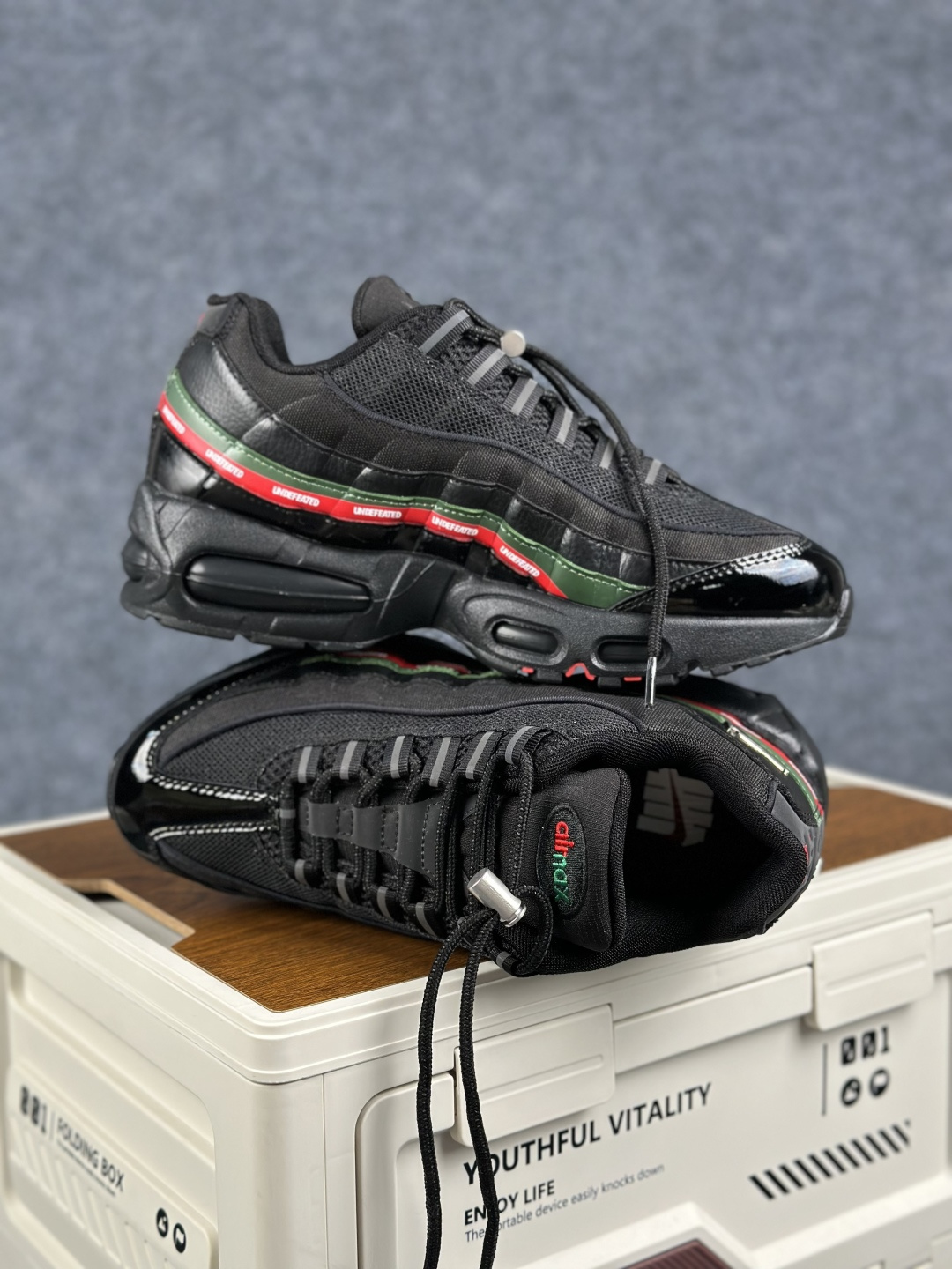 外贸超人气顶流单品 XP纯原版 UNDEFEATED x NK Air Max 95 ” Black ” 五道杠联名款低帮休闲运动鞋 IB4453-001-Top High Quatity Cheap Sneakers Fashion Clothing Clothes Bags handbags Shoes of all Brand wholesale With The best Quality And Beautiful Price from China Factory Chinese suppliers wholesaler seller 外贸超人气顶流单品 XP纯原版 UNDEFEATED x NK Air Max 95 ” Black ” 五道杠联名款低帮休闲运动鞋 IB4453-001
