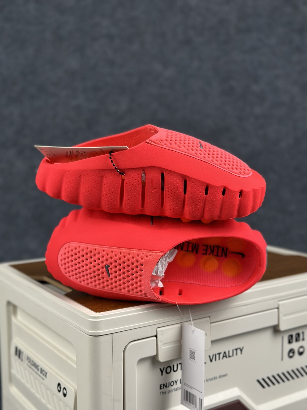 RL正确版出货 Nike Mind 001 深红拖鞋 神经科学足底按摩包头拖鞋 HQ4307-600-Top High Quatity Cheap Sneakers Fashion Clothing Clothes Bags handbags Shoes of all Brand wholesale With The best Quality And Beautiful Price from China Factory Chinese suppliers wholesaler seller RL正确版出货 Nike Mind 001 深红拖鞋 神经科学足底按摩包头拖鞋 HQ4307-600