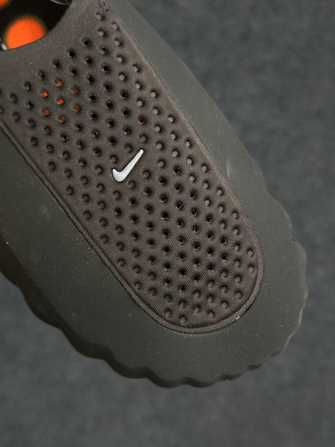 RL正确版出货 Nike Mind 001 深红拖鞋 神经科学足底按摩包头拖鞋 HQ4307-001