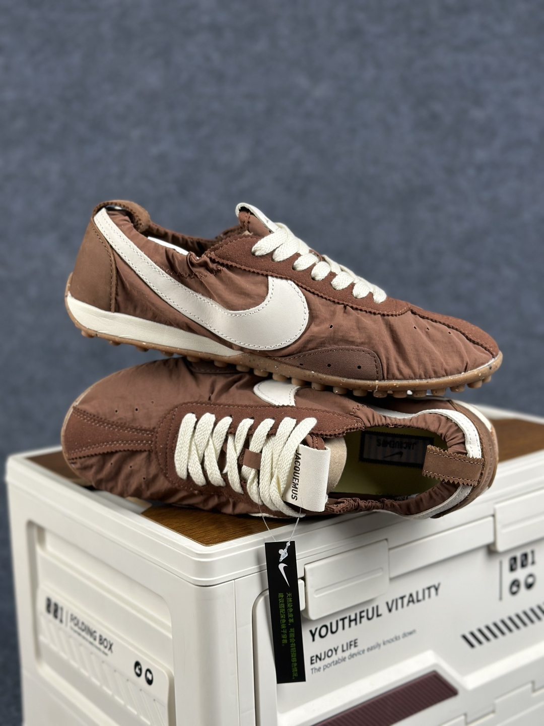 Jacquemus x Nike Moon Shoe SP 网红薄底低帮生活休闲鞋 HV8547-200