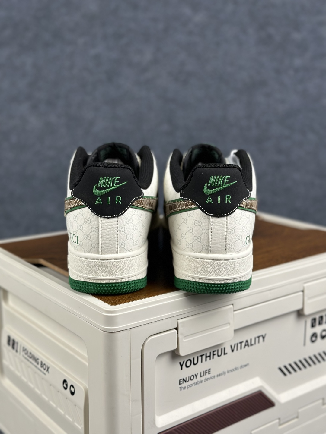 Gucci x Air Force 1 Low 印花白绿棕 MM3399-822-Top High Quatity Cheap Sneakers Fashion Clothing Clothes Bags handbags Shoes of all Brand wholesale With The best Quality And Beautiful Price from China Factory Chinese suppliers wholesaler seller Gucci x Air Force 1 Low 印花白绿棕 MM3399-822