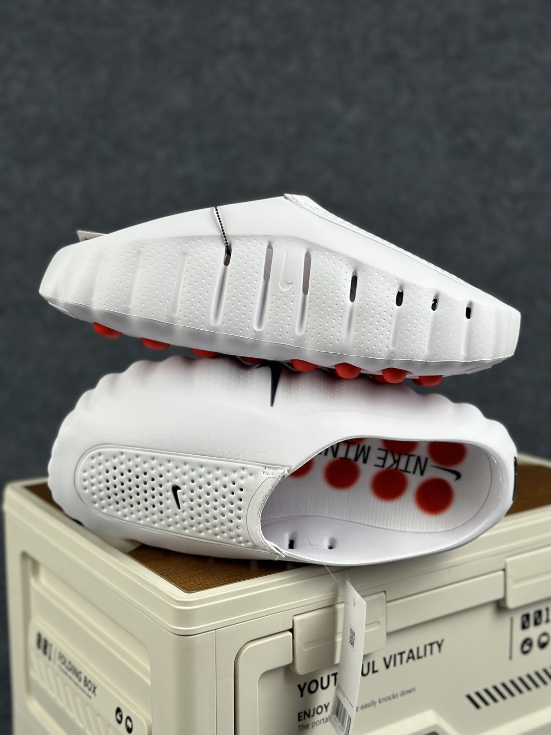 RL正确版 配色合集 Nike Mind 001 特白拖鞋 神经科学足底按摩包头拖鞋 HQ4307-101-Top High Quatity Cheap Sneakers Fashion Clothing Clothes Bags handbags Shoes of all Brand wholesale With The best Quality And Beautiful Price from China Factory Chinese suppliers wholesaler seller RL正确版 配色合集 Nike Mind 001 特白拖鞋 神经科学足底按摩包头拖鞋 HQ4307-101