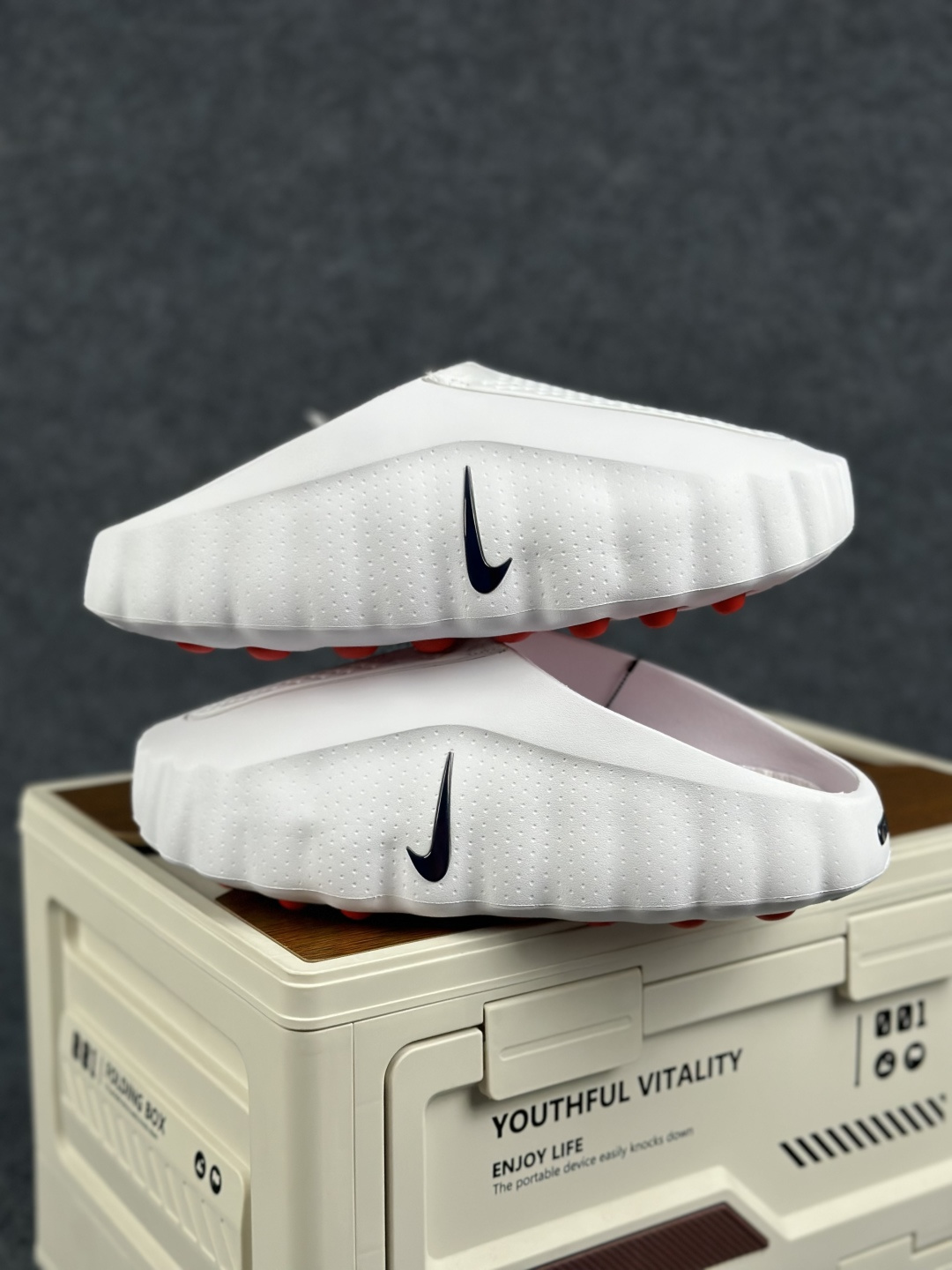 RL正确版 配色合集 Nike Mind 001 特白拖鞋 神经科学足底按摩包头拖鞋 HQ4307-101-Top High Quatity Cheap Sneakers Fashion Clothing Clothes Bags handbags Shoes of all Brand wholesale With The best Quality And Beautiful Price from China Factory Chinese suppliers wholesaler seller RL正确版 配色合集 Nike Mind 001 特白拖鞋 神经科学足底按摩包头拖鞋 HQ4307-101