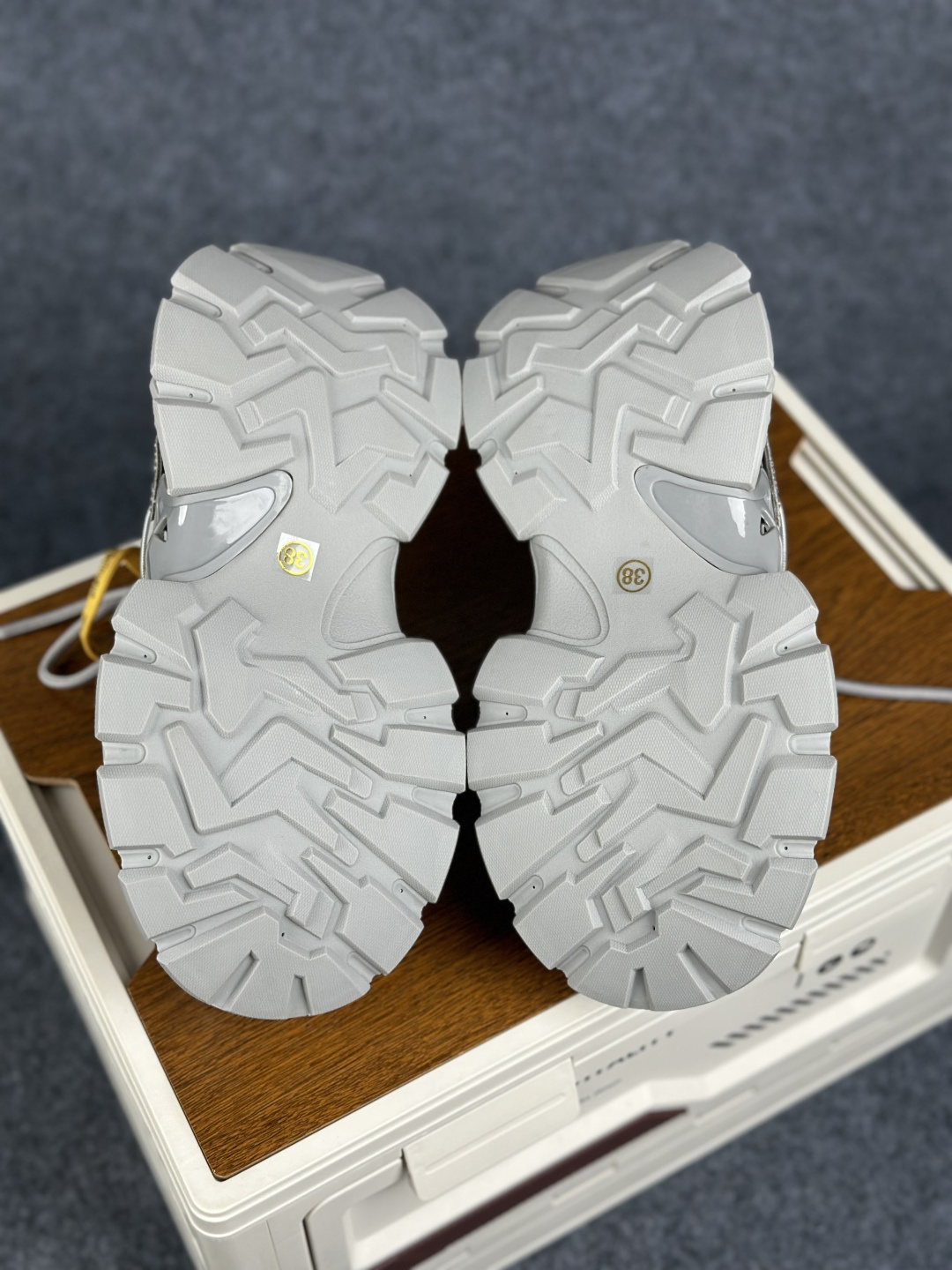 明日起源 GG-CC 2026 闪钻款 GGCC 夏季新品 5CM厚底 潮流空灵未来重工老爹鞋 G26U9911