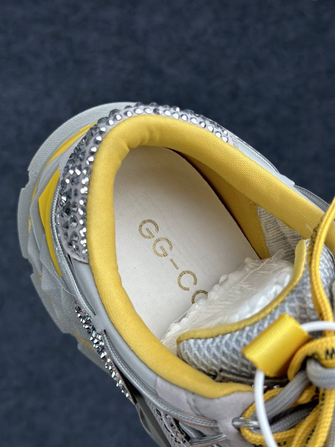 明日起源 GG-CC 2026 闪钻款 GGCC 夏季新品 5CM厚底 潮流空灵未来重工老爹鞋 G26U9911