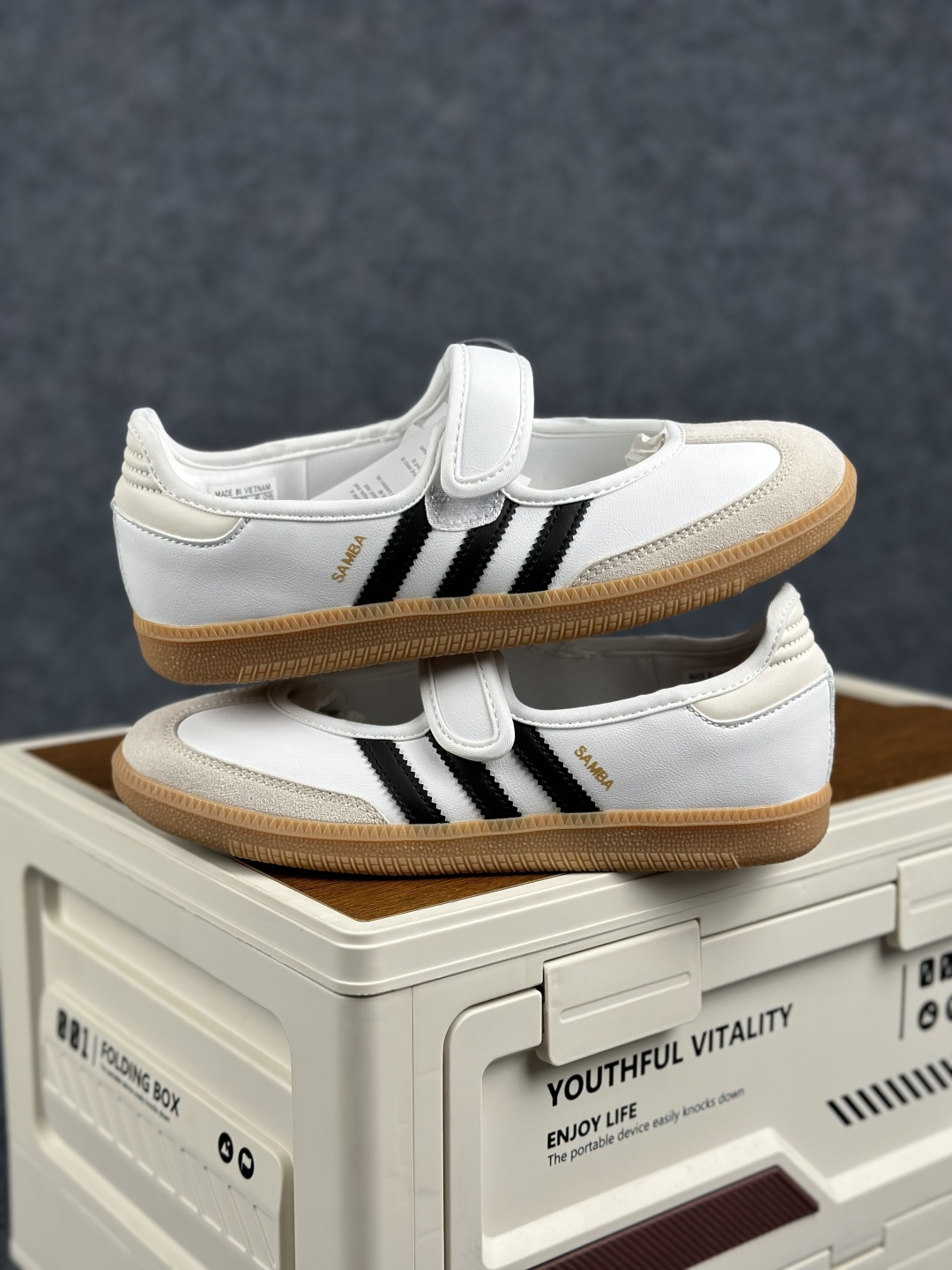 Adidas Originals Samba Jane 阿迪达斯 桑巴德训 玛丽珍舞鞋 JR1402 白色-Top High Quatity Cheap Sneakers Fashion Clothing Clothes Bags handbags Shoes of all Brand wholesale With The best Quality And Beautiful Price from China Factory Chinese suppliers wholesaler seller Adidas Originals Samba Jane 阿迪达斯 桑巴德训 玛丽珍舞鞋 JR1402 白色