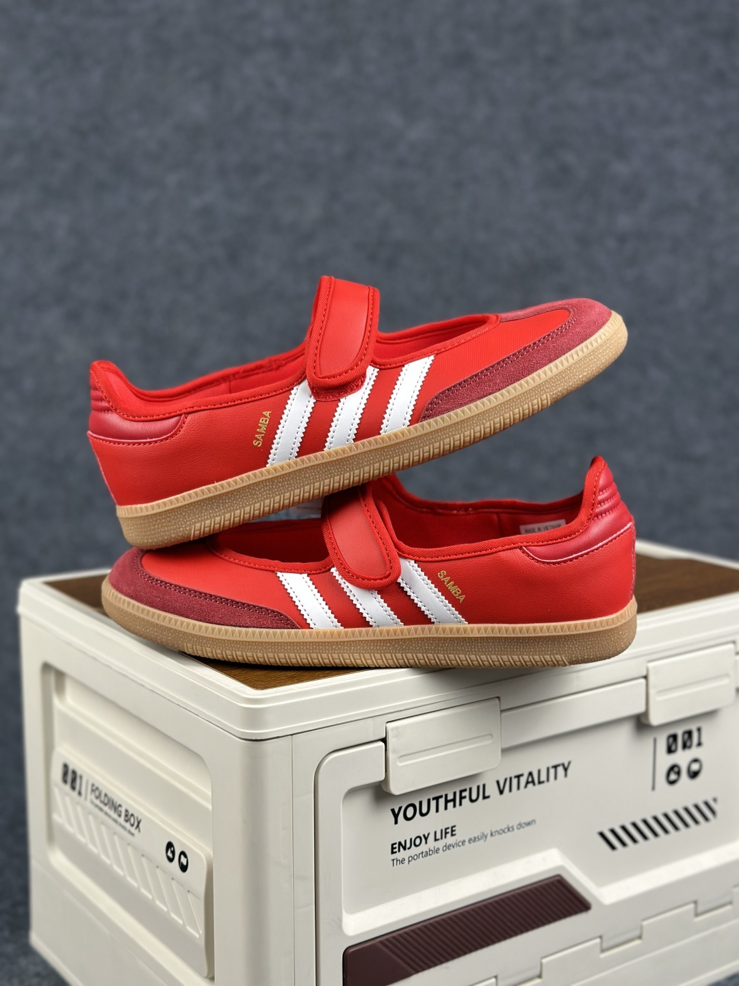 Adidas Originals Samba Jane 阿迪达斯 桑巴德训 玛丽珍舞鞋 JQ6446 红色-Top High Quatity Cheap Sneakers Fashion Clothing Clothes Bags handbags Shoes of all Brand wholesale With The best Quality And Beautiful Price from China Factory Chinese suppliers wholesaler seller Adidas Originals Samba Jane 阿迪达斯 桑巴德训 玛丽珍舞鞋 JQ6446 红色
