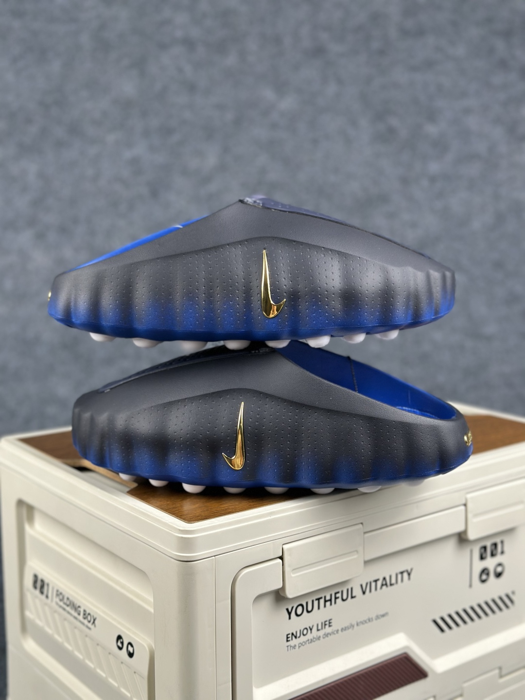 RL正确版出货 Nike Mind 001 深蓝拖鞋 神经科学足底按摩包头拖鞋 IQ4307-400-Top High Quatity Cheap Sneakers Fashion Clothing Clothes Bags handbags Shoes of all Brand wholesale With The best Quality And Beautiful Price from China Factory Chinese suppliers wholesaler seller RL正确版出货 Nike Mind 001 深蓝拖鞋 神经科学足底按摩包头拖鞋 IQ4307-400