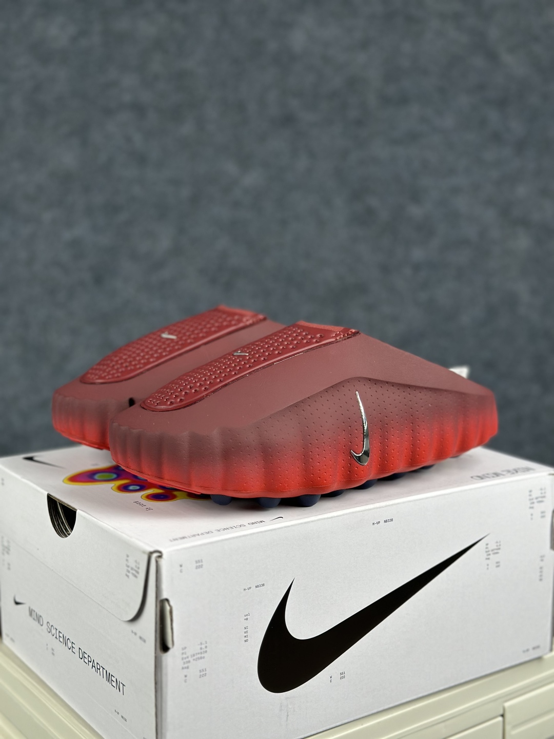 Nike Mind 001 神经科学足底按摩拖鞋 HQ4307-601 深红渐变-Top High Quatity Cheap Sneakers Fashion Clothing Clothes Bags handbags Shoes of all Brand wholesale With The best Quality And Beautiful Price from China Factory Chinese suppliers wholesaler seller Nike Mind 001 神经科学足底按摩拖鞋 HQ4307-601 深红渐变